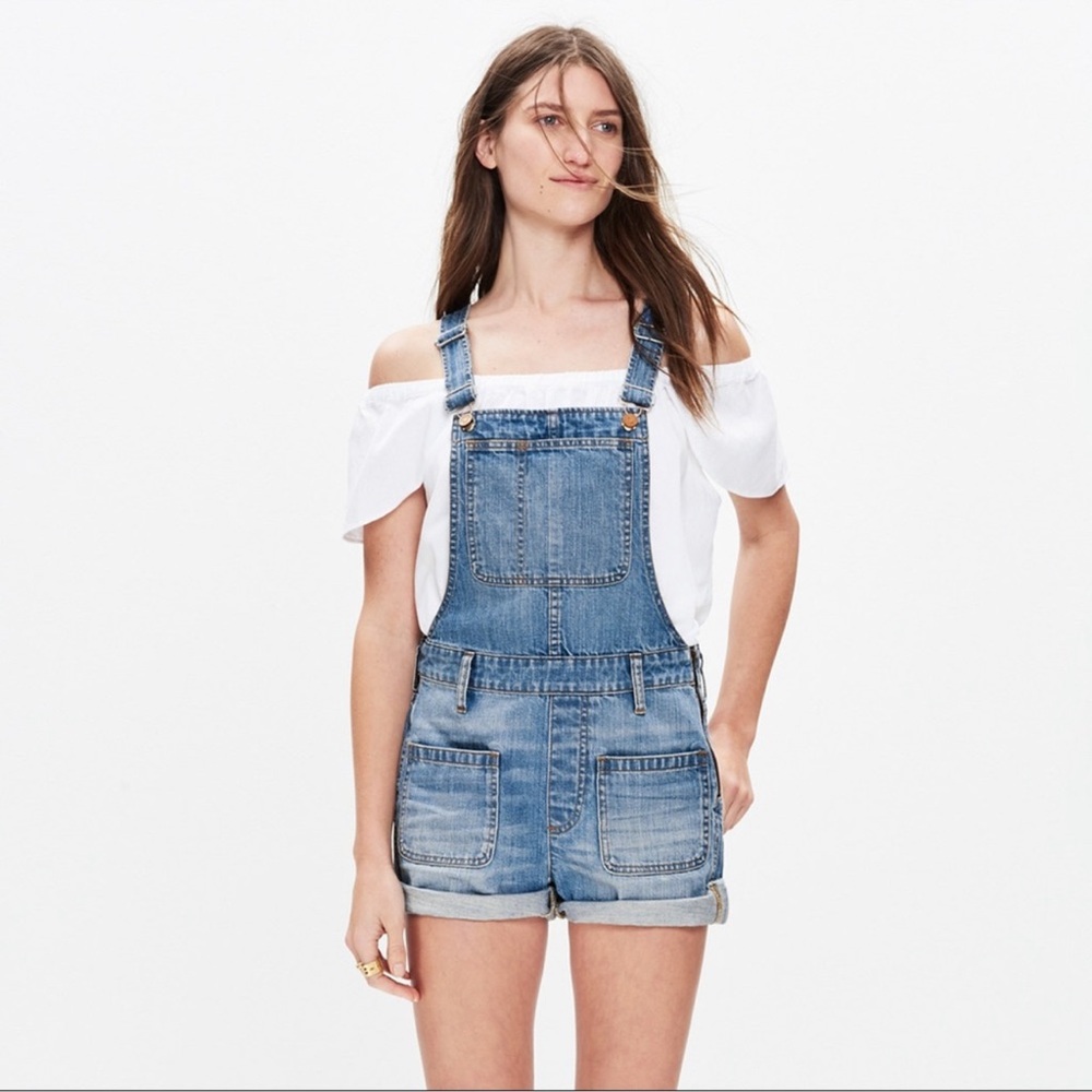 Madewell Adirondack Short Overalls XXS